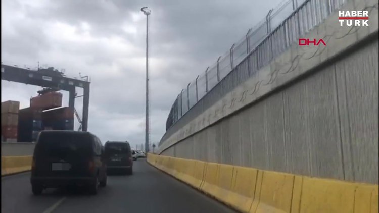 Ambarlı Limanı'ndaki silah ticareti operasyonu kamerada