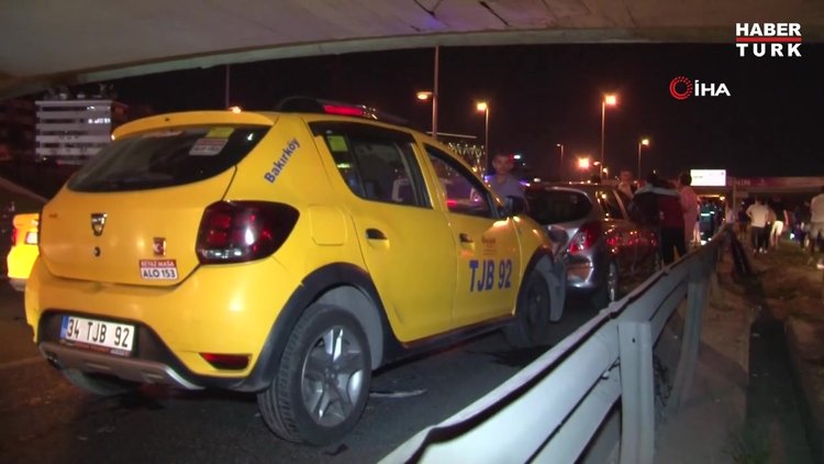 Şirinevler’de zincirleme kaza: 1 ölü, 3 yaralı
