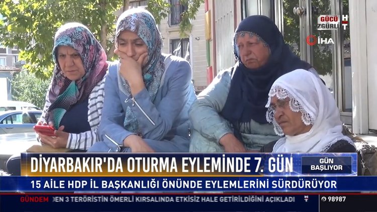 Diyarbakır'da oturma eyleminde 7.gün