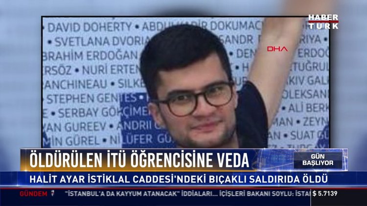Öldürülen İTÜ öğrencisine veda