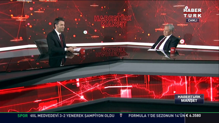 Bülent Arınç'tan Habertürk TV'de önemli açıklamalar - 09.09.2019