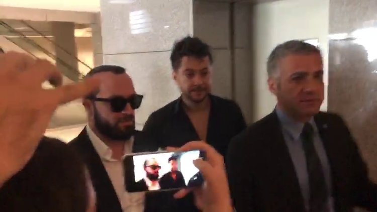 Berkay adliyeye geldi