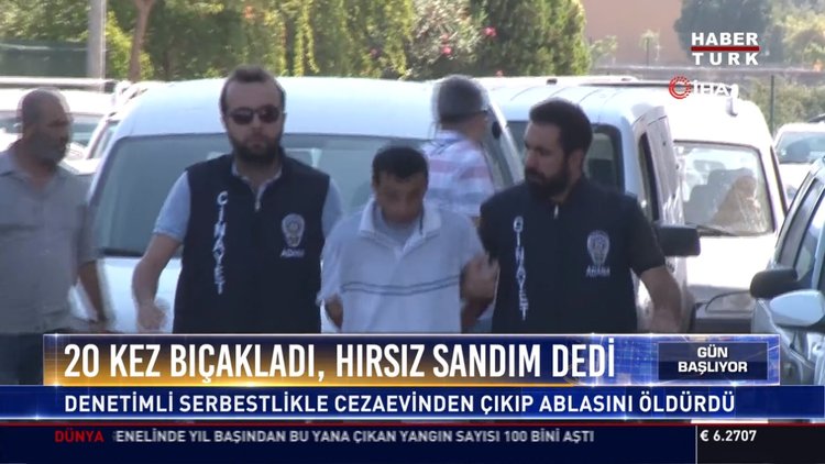 20 kez bıçakladı hırsız sandım dedi