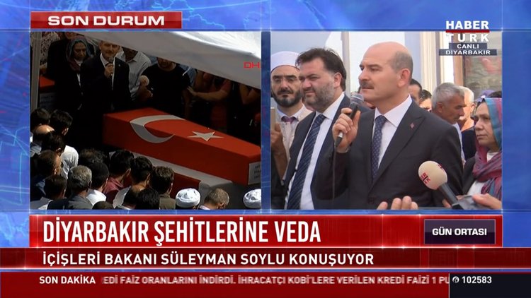 Diyarbakır Şehitlerine Veda