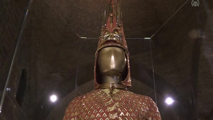 2500 yıllık Altın Elbiseli Adam Türkiye'de