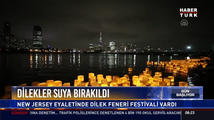 Dilekler suya bırakıldı