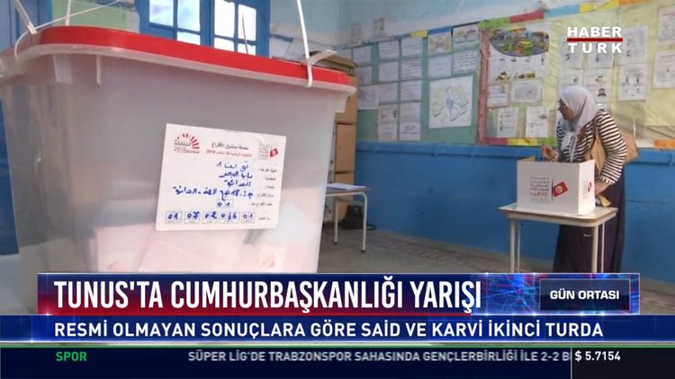 Tunus ta cumhurbaşkanlık yarışı