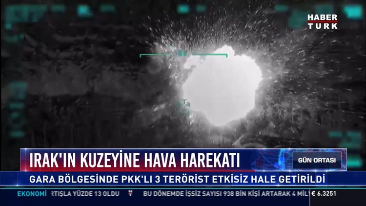 Irak'ın kuzeyine hava harekatı