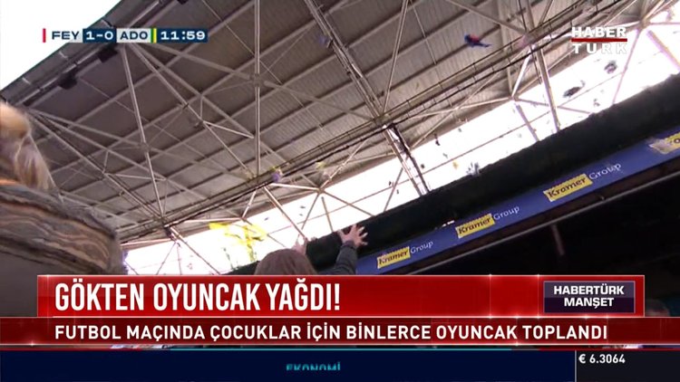 Gökten oyuncak yağdı