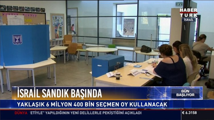 İsrail sandık başında