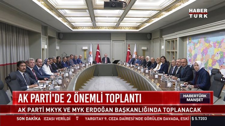 Ak Parti'de 2 önemli toplantı
