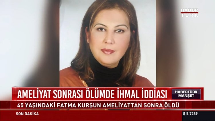 Ameliyat sonrası ölümde ihmal iddiası