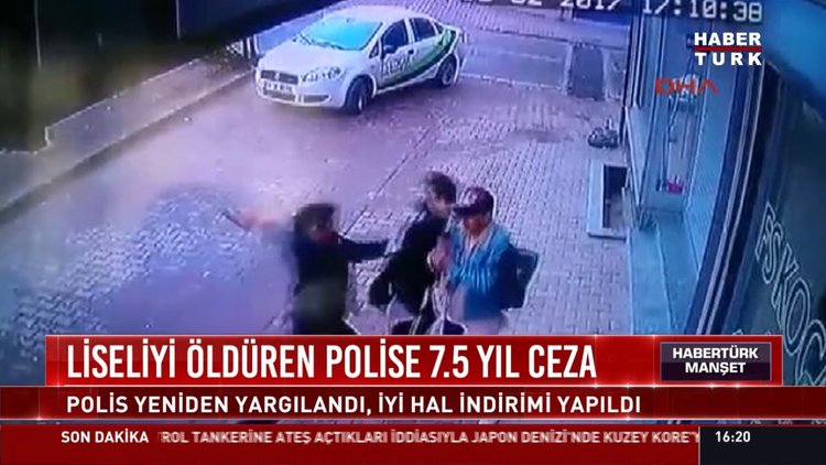 Liseliyi öldüren polise 7,5 yıl ceza
