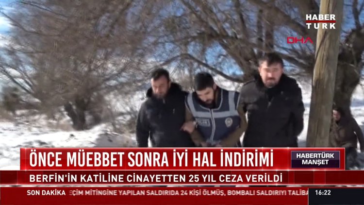 Berfin'in katiline iyi hal indirimi