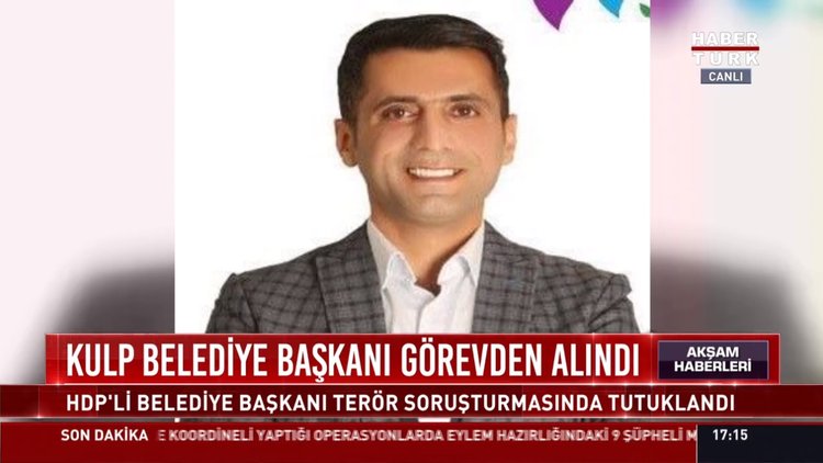 Kulp Belediye Başkanı görevden alındı
