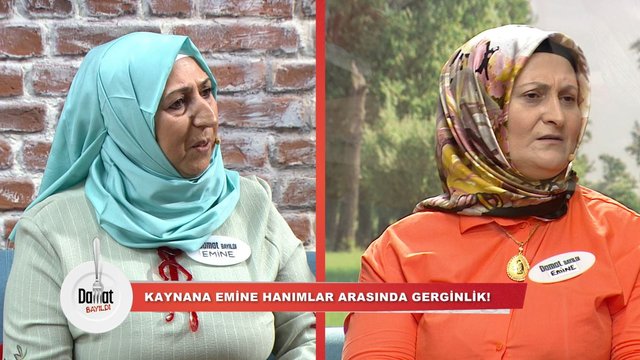 Kaynana Emine'ler arasında gerginlik!