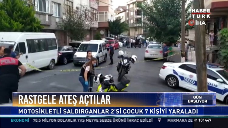 Rastgele ateş açtılar