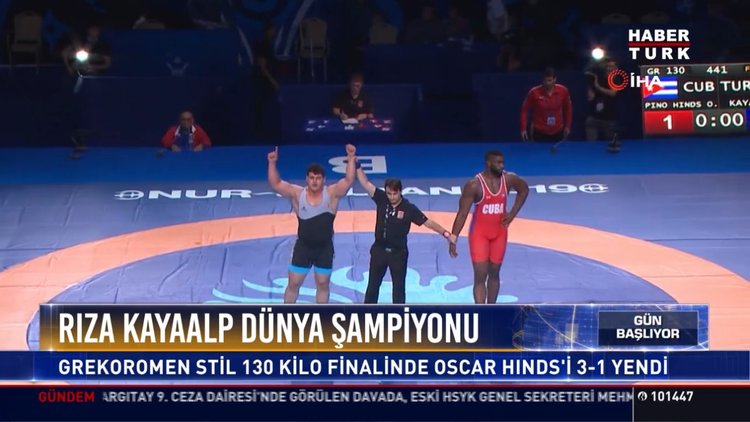 Rıza Kayaalp dünya şampiyon