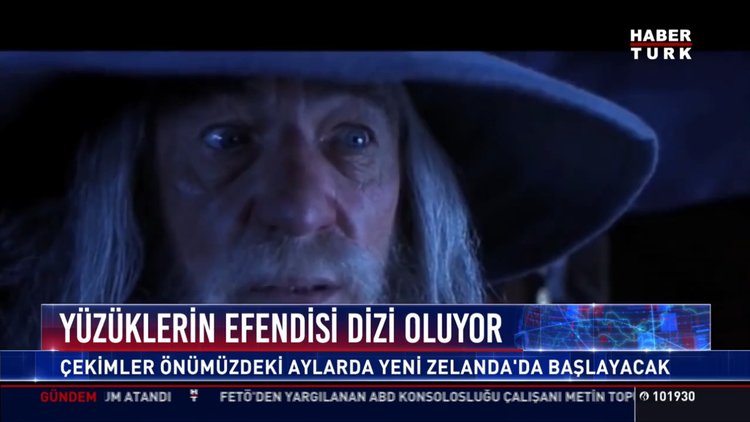 Yüzüklerin Efendisi dizi oluyor