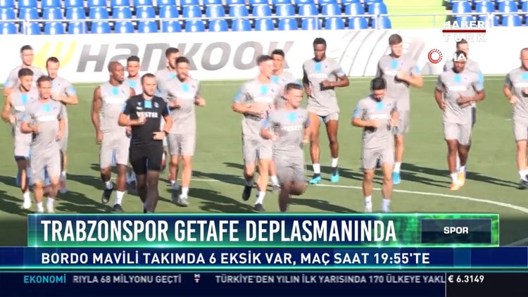 Trabzonspor Getafe deplasmanında
