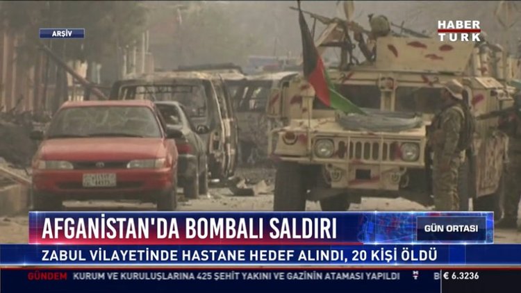 Afganistan'da bombalı saldırı
