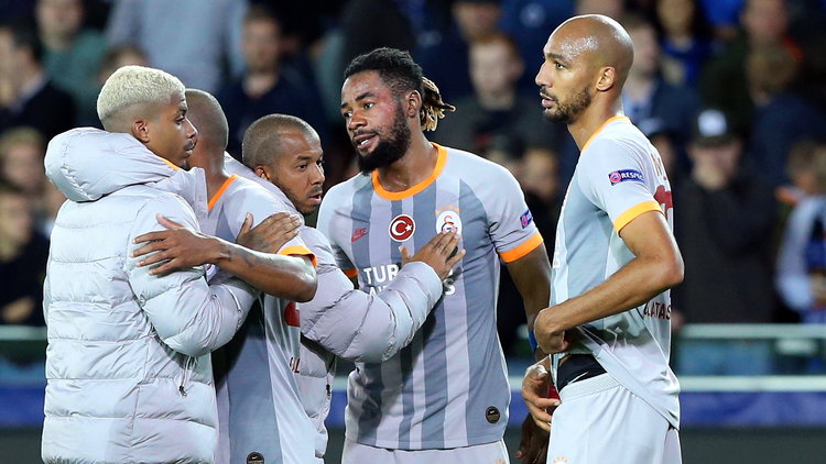 Galatasaray'ın Club Brugge maçı fotoğrafları