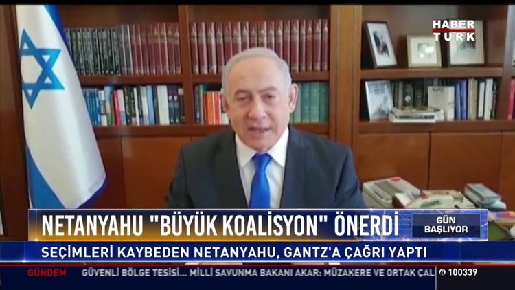 Netanyahu'ya koalisyon çağrısı: