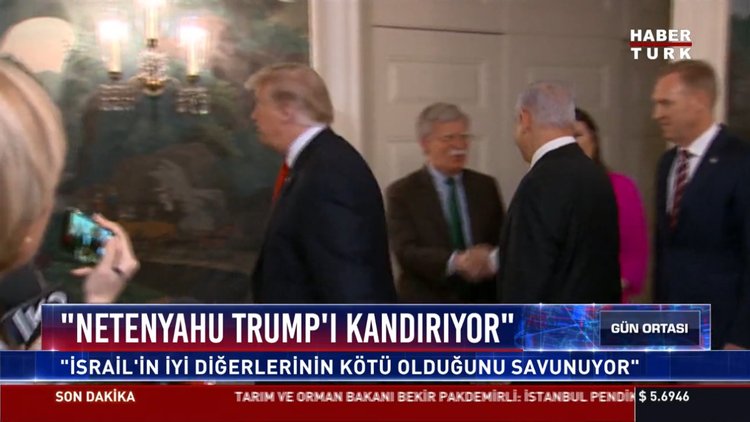 Netenyahu Trump'ı kandırıyor