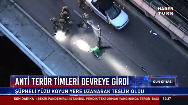 Köprüyü patlatmak istedi