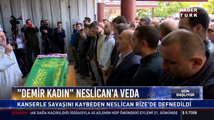 ''Demir Kadın''  Neslican'a veda