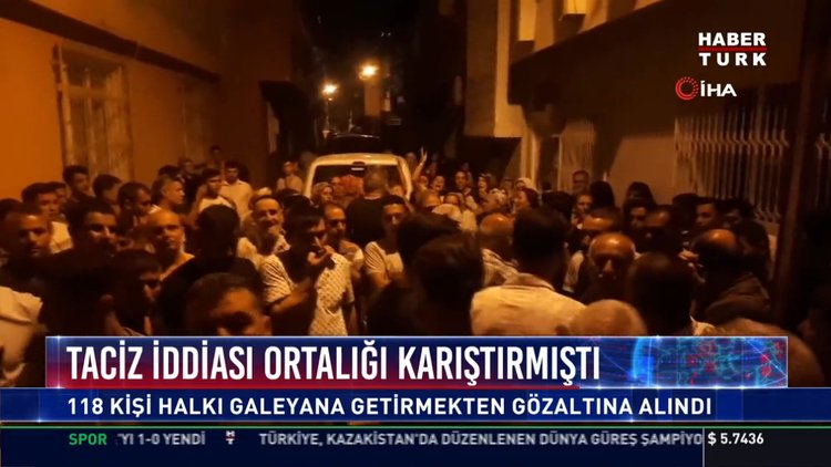 Halkı galeyana getirenler gözaltında