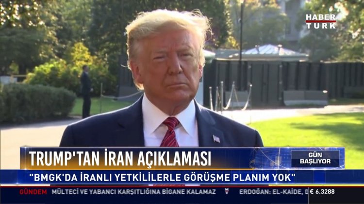 Trump'tan İran açıklaması