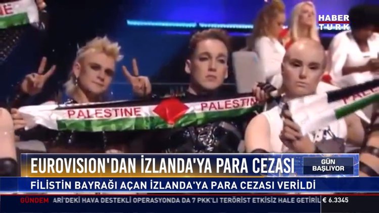 Eurovision'dan İzlanda'ya para cezası