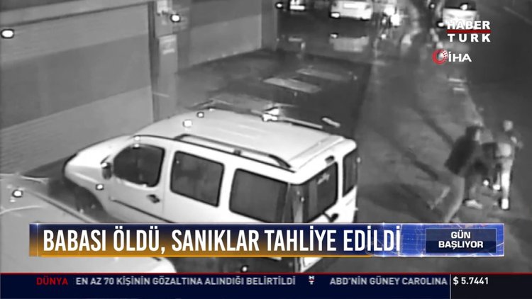 Babası öldü, sanıklar tahliye edildi