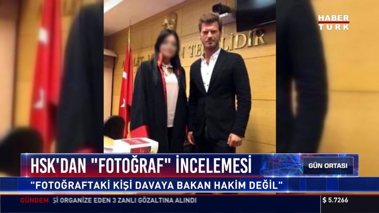 Kıvanç Tatlıtuğ ile fotoğraf çektiren hakime inceleme