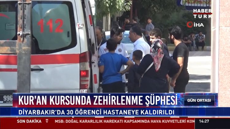 Kur'an kursunda zehirlenme şüphesi