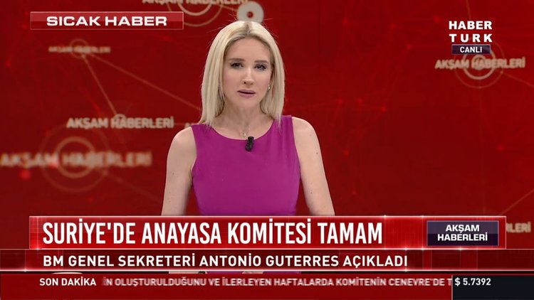 Suriye'de Anayasa komitesi tamam