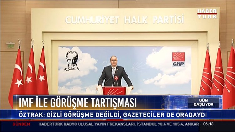 IMF ile görüşme tartışması