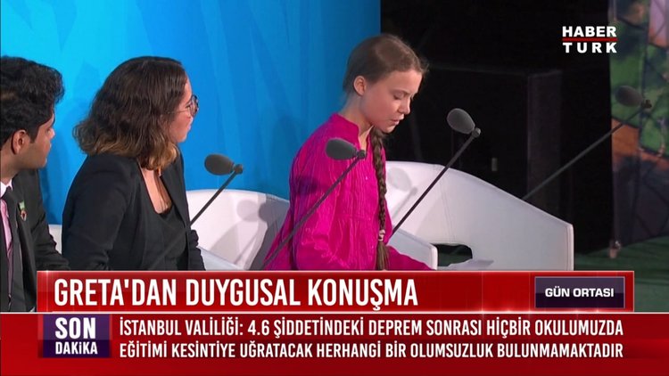 Greta dünya liderlerine yüklendi