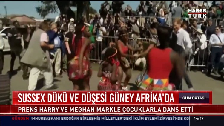 Sussex Dükü ve Düşesi Güney Afrika'da