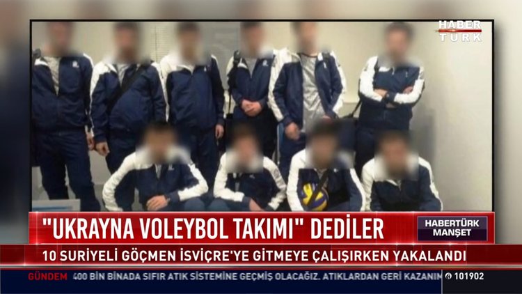 ''Ukrayna voleybol takımı'' dediler