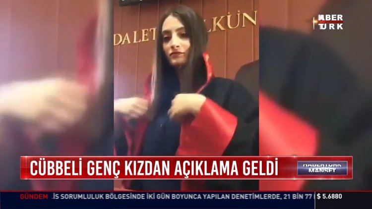 Hakim cübbesiyle şarkılı video