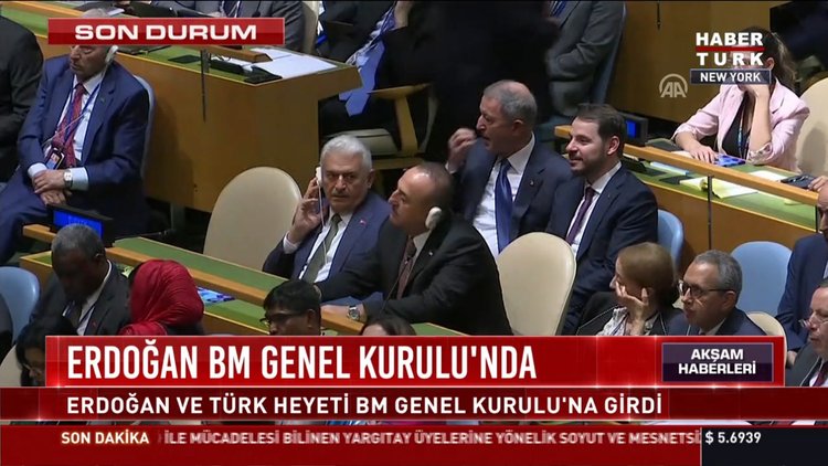 Erdoğan BM Genel Kurulu'nda