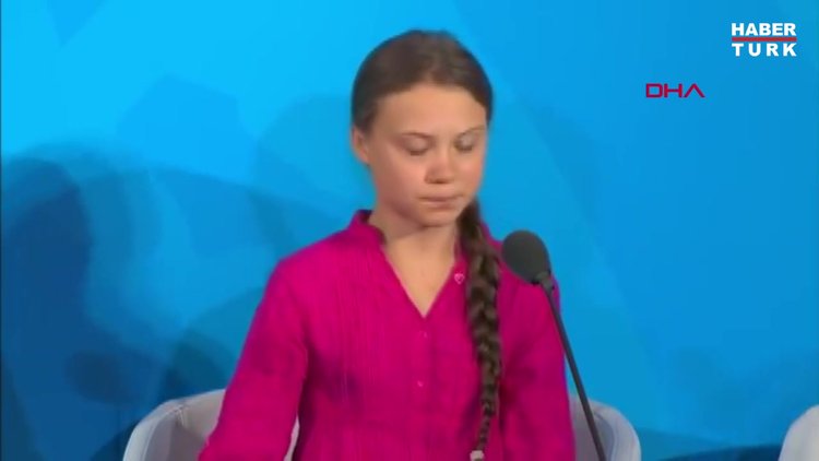Greta Thunberg, BM İklim Zirvesine damga vurdu