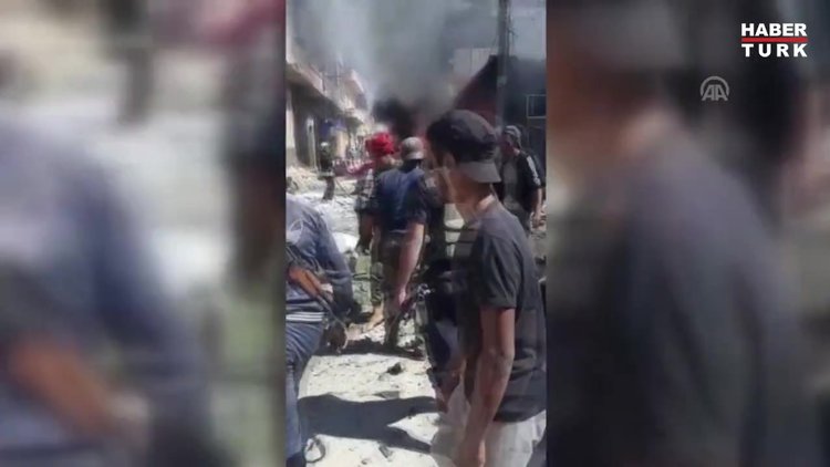 Afrin'de bomba yüklü araç saldırısı