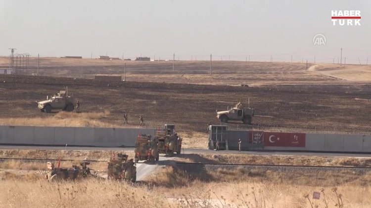 Fırat'ın doğusunda Türk ve ABD askerinin katıldığı ikinci ortak kara devriyesi başladı