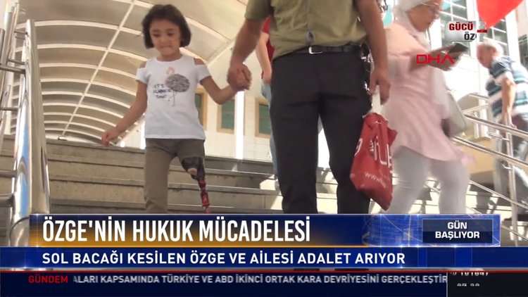 Özge'nin hukuk mücadelesi