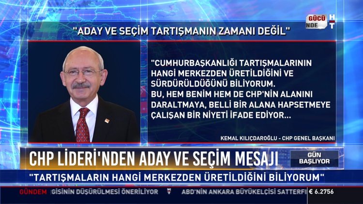 Kılıçdaroğlu'ndan erken seçim ve cumhurbaşkanlığı açıklaması