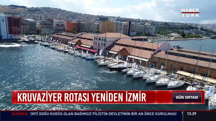 Kruvaziyer rotası yeniden İzmir