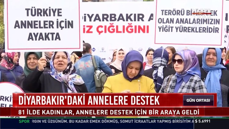 Diyarbakır'daki annelere destek